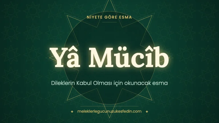 Dileklerin Kabul Olması için Okunacak Esma: Hangi Esma Kaç Kere Okunur?