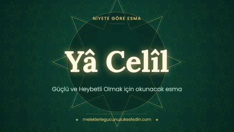 Güçlü ve Heybetli Olmak için Okunacak Esma: Hangi Esma Kaç Kere Okunur?
