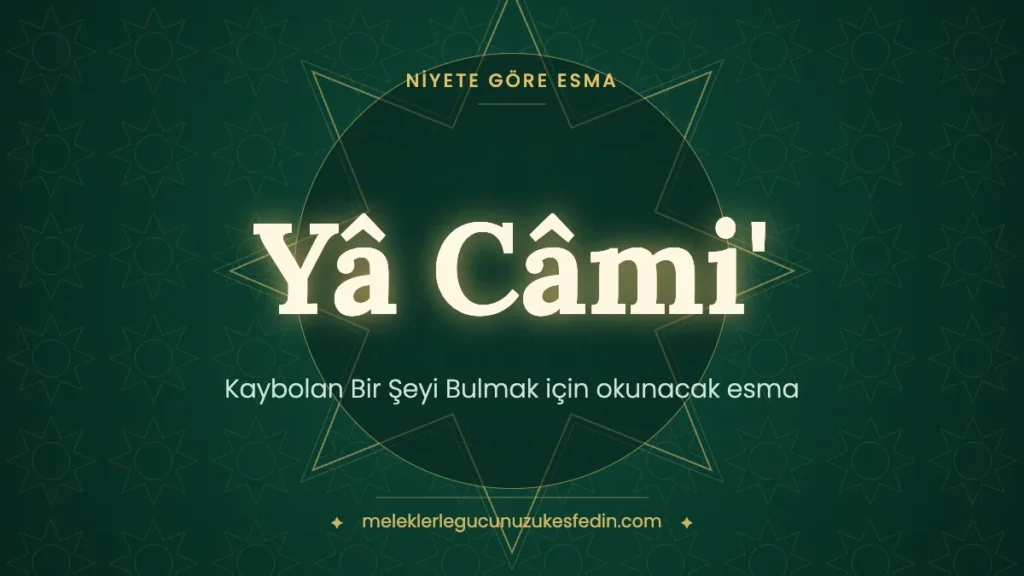 Kaybolan Bir Şeyi Bulmak için Okunacak Esma: Hangi Esma Kaç Kere Okunur?