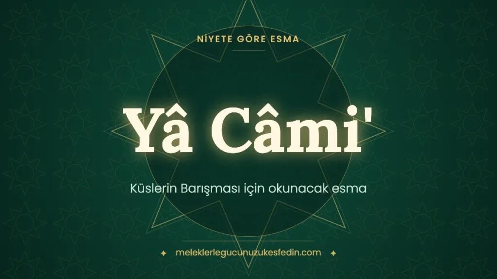Küslerin Barışması için Okunacak Esma: Hangi Esma Kaç Kere Okunur?